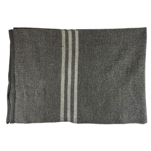 Romanian Army Oatmeal Brown Wool Blanket