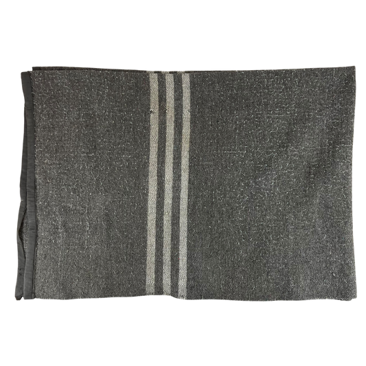 Romanian Army Oatmeal Brown Wool Blanket