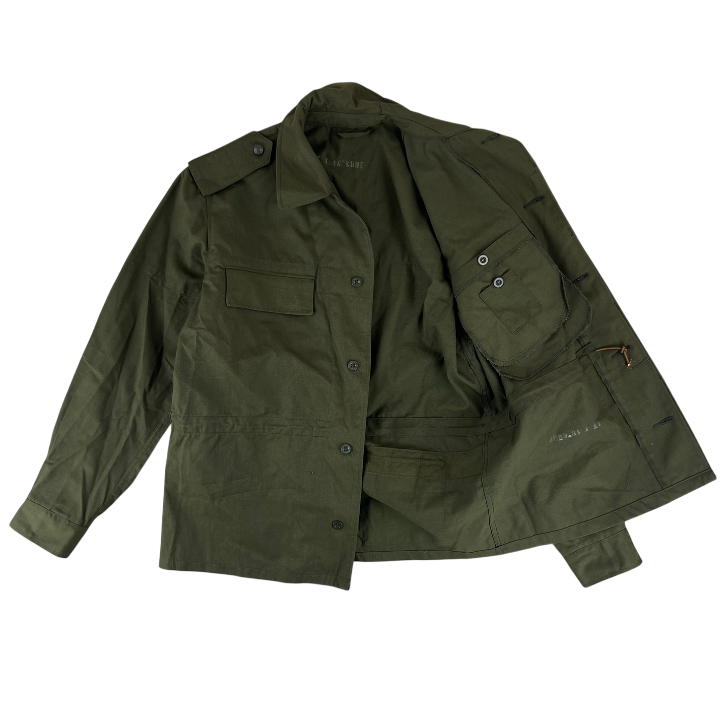 Czechoslovak People's Army Olive Green M85 Field Jacket - Large 180/106
