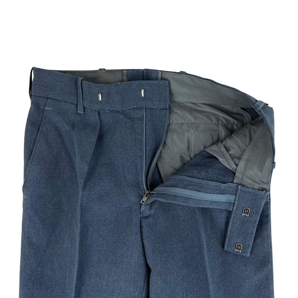 British RAF 72 Pattern Blue-Grey Dress Trousers - W32 L28