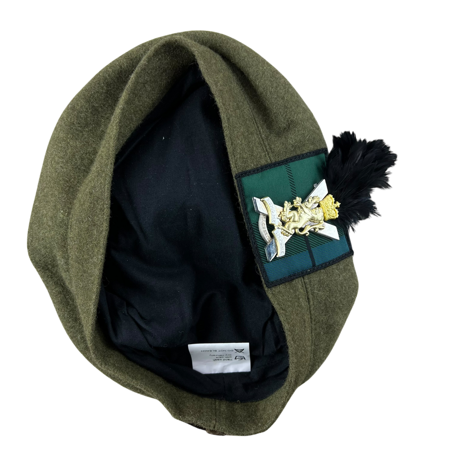 British Army Tam o Shanter w/ Plume - Royal Regiment of Scotland - Large