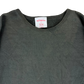 French Army Sweatshirt / Thermal T Shirt Pullover 80s Sage Grey - Medium