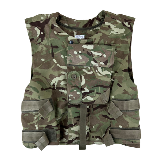 British Army MTP Camouflage Body Armour Cover Vest - 180/116