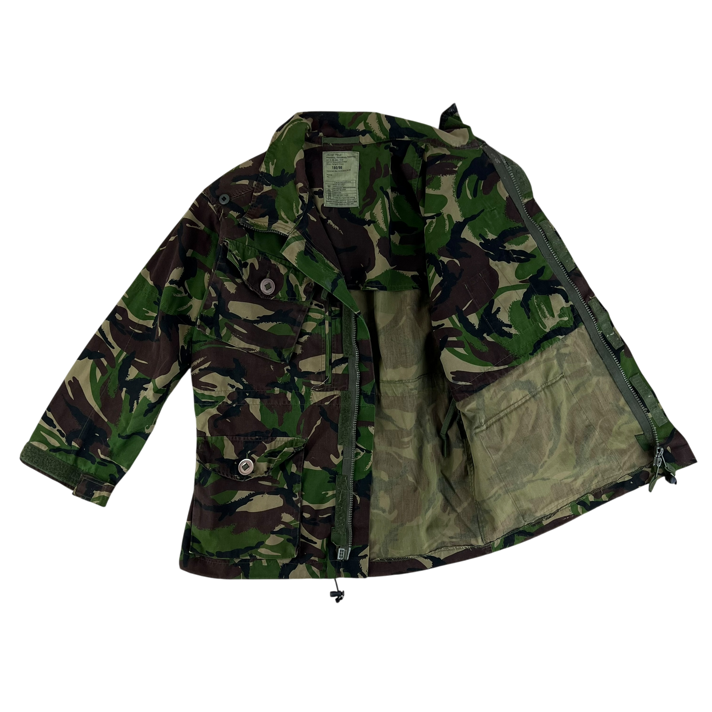 British Army S95 DPM Woodland Camo Field Jacket - Medium 180/96