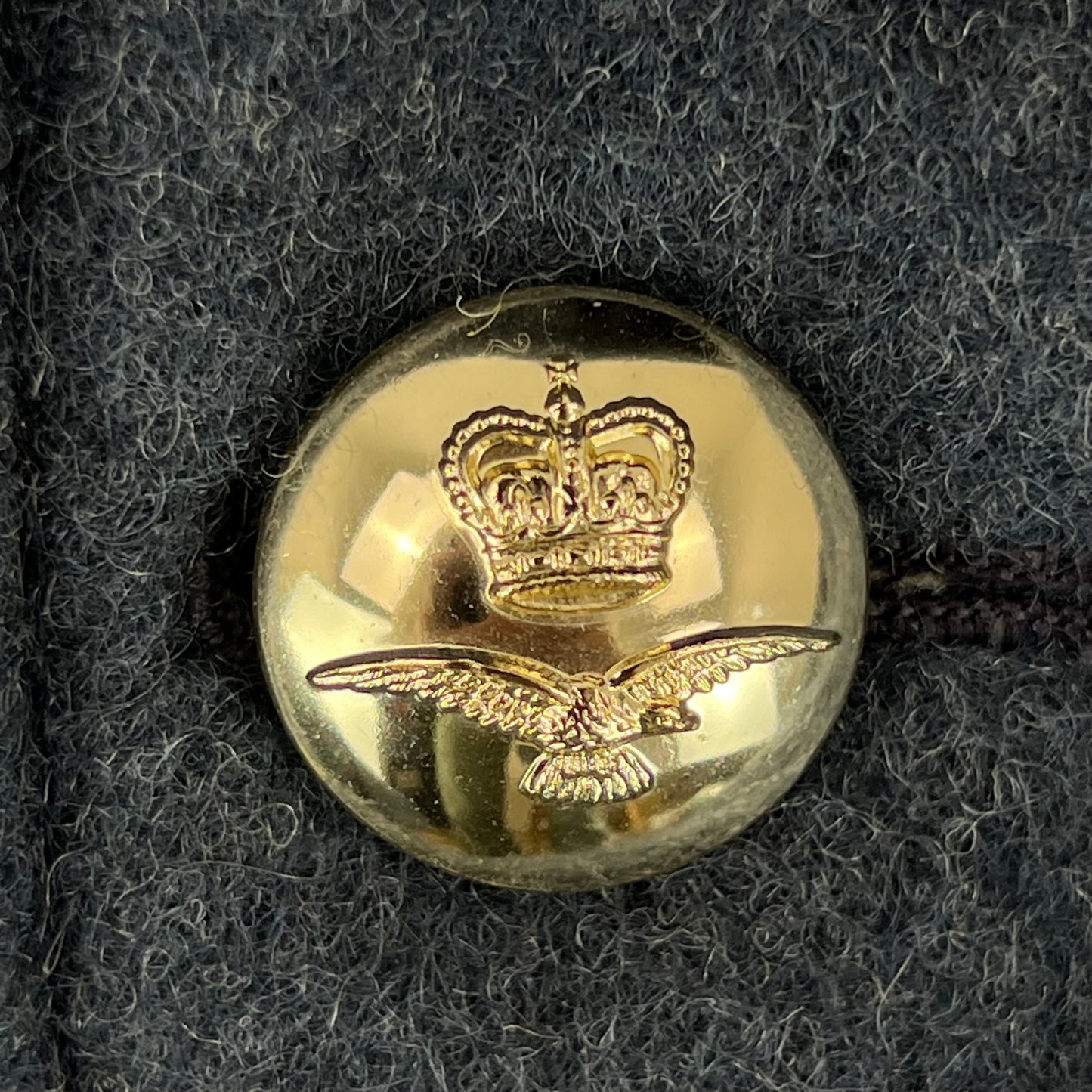 British RAF 60's New Pattern Wool Greatcoat - Medium SIZE 10