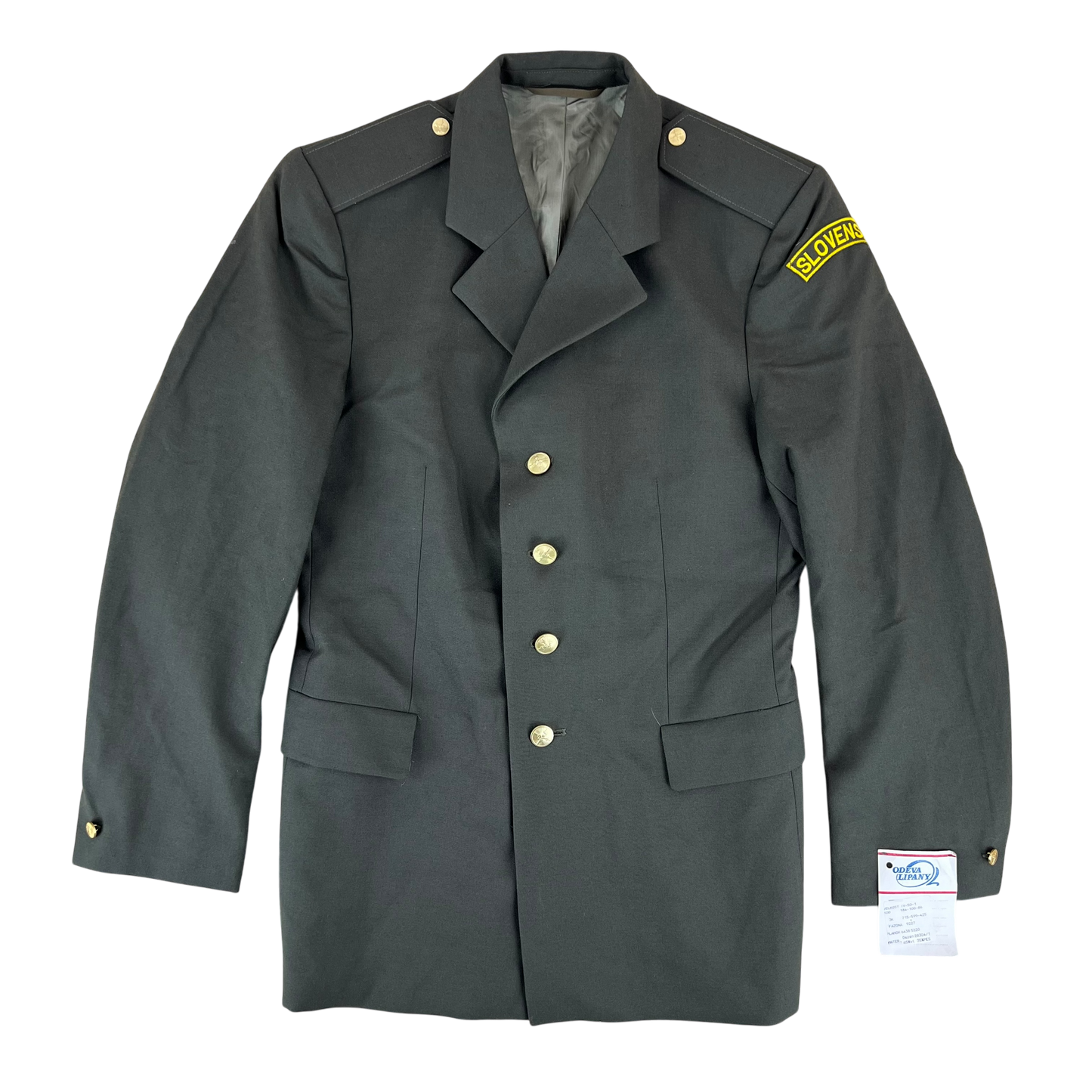 Slovak Army M97 Olive Green Dress Jacket - Medium