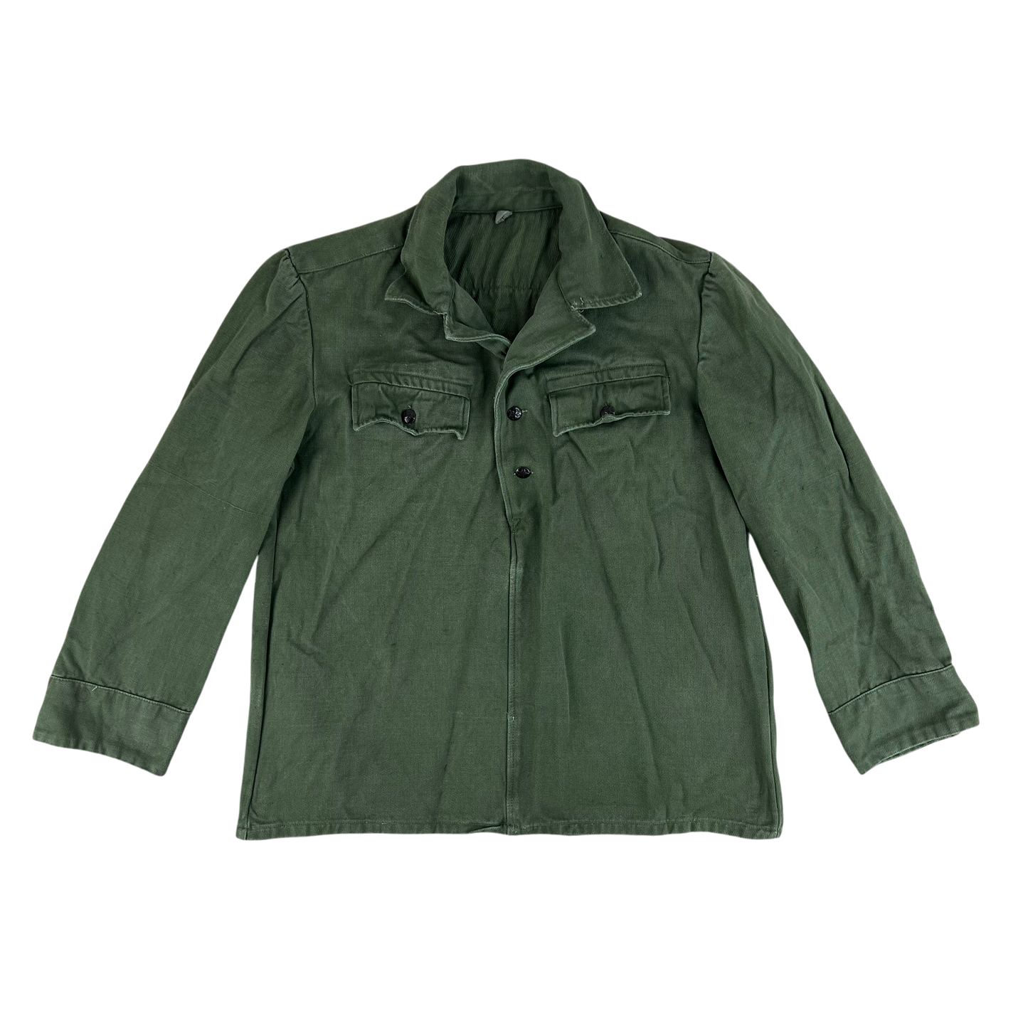 Bulgarian People's Army Olive Green Cossack Shirt - Medium