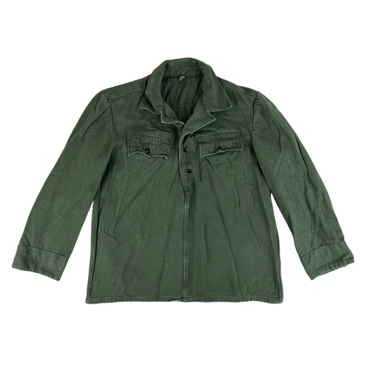 Bulgarian People's Army Olive Green Cossack Shirt - Medium
