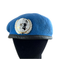 British Army UN Peacekeeper's Blue Beret w/ Badge - Large 60cm
