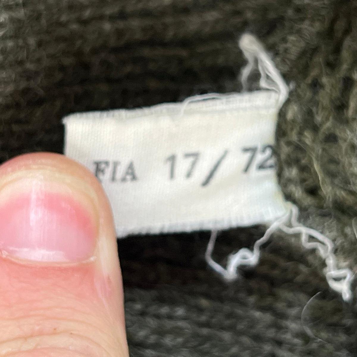 Norwegian Army M51 Olive Wool Jumper - Large