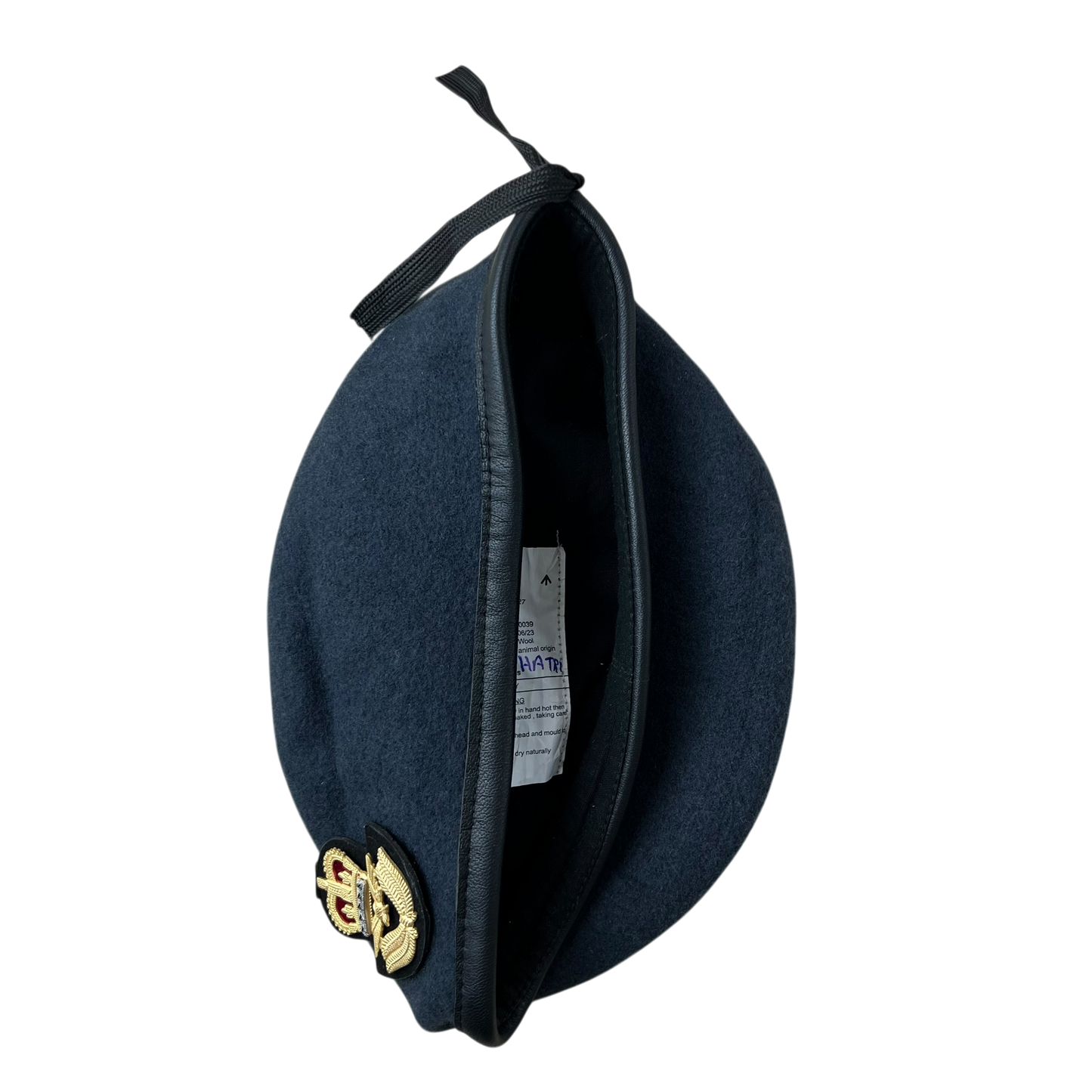 British RAF Beret w/ Officer's Badge - X Small 53cm