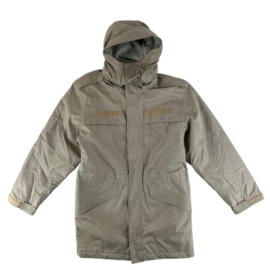 Romanian Army Tan Thermal Ripstop Coat - Large