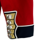 British Army RHQ SGTS Bandsman's Tunic Jacket w/ Wings - Welsh Guards - Large