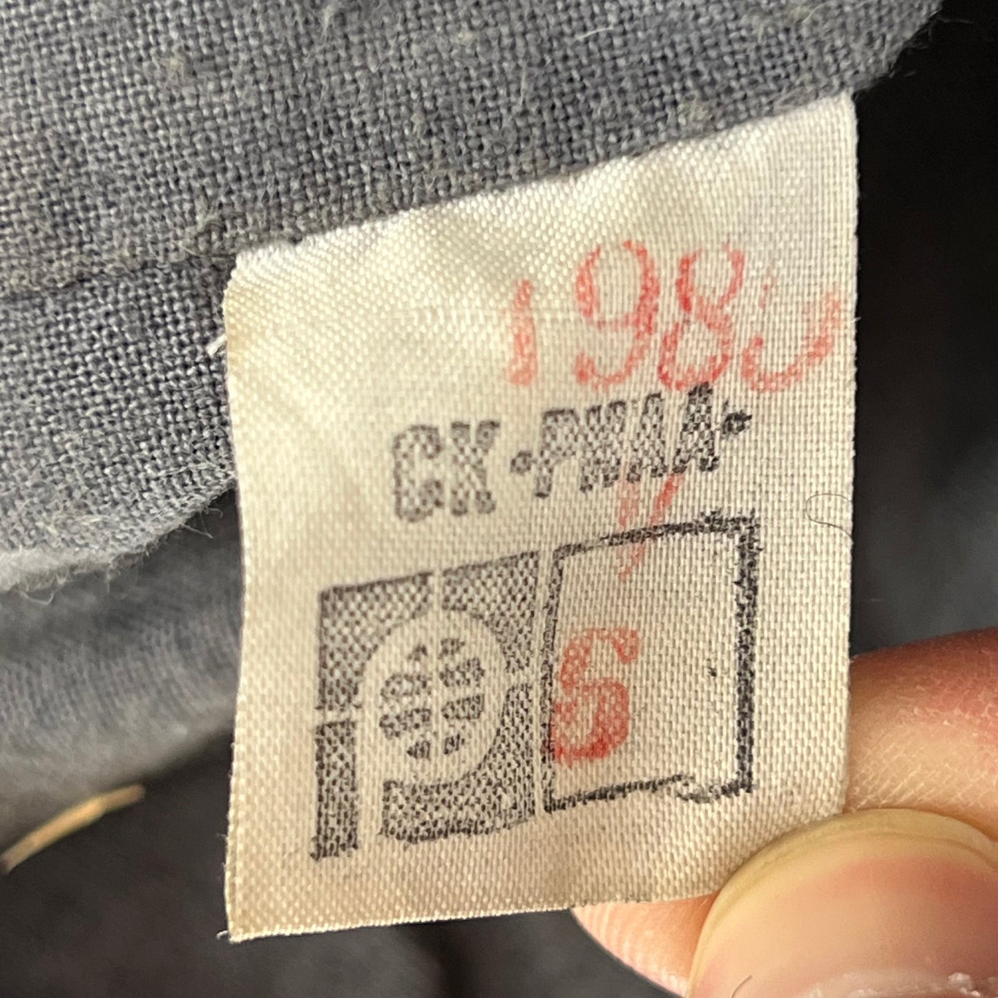 Bulgarian People's Army 80s Grey Wool Greatcoat - Large
