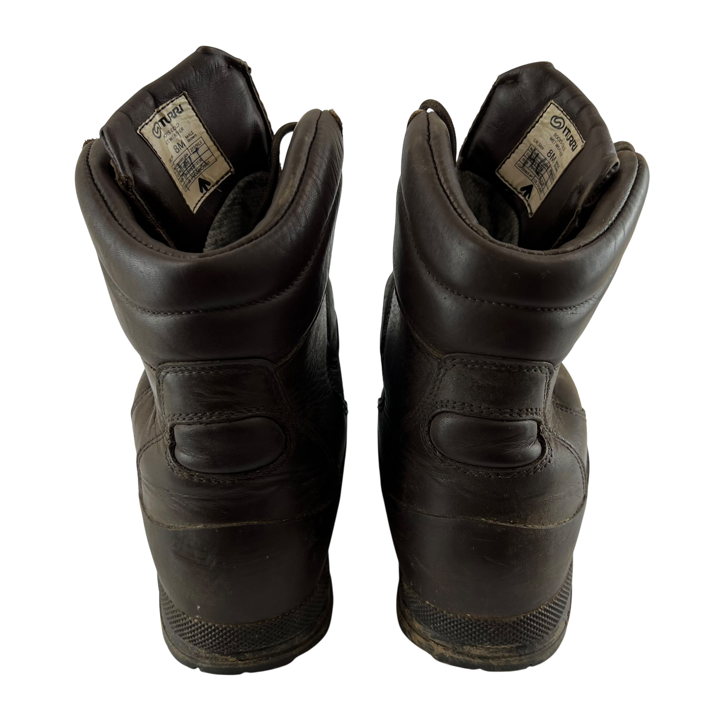 British Army Iturri Brown Cold Wet Weather Combat Boots - Size 8M