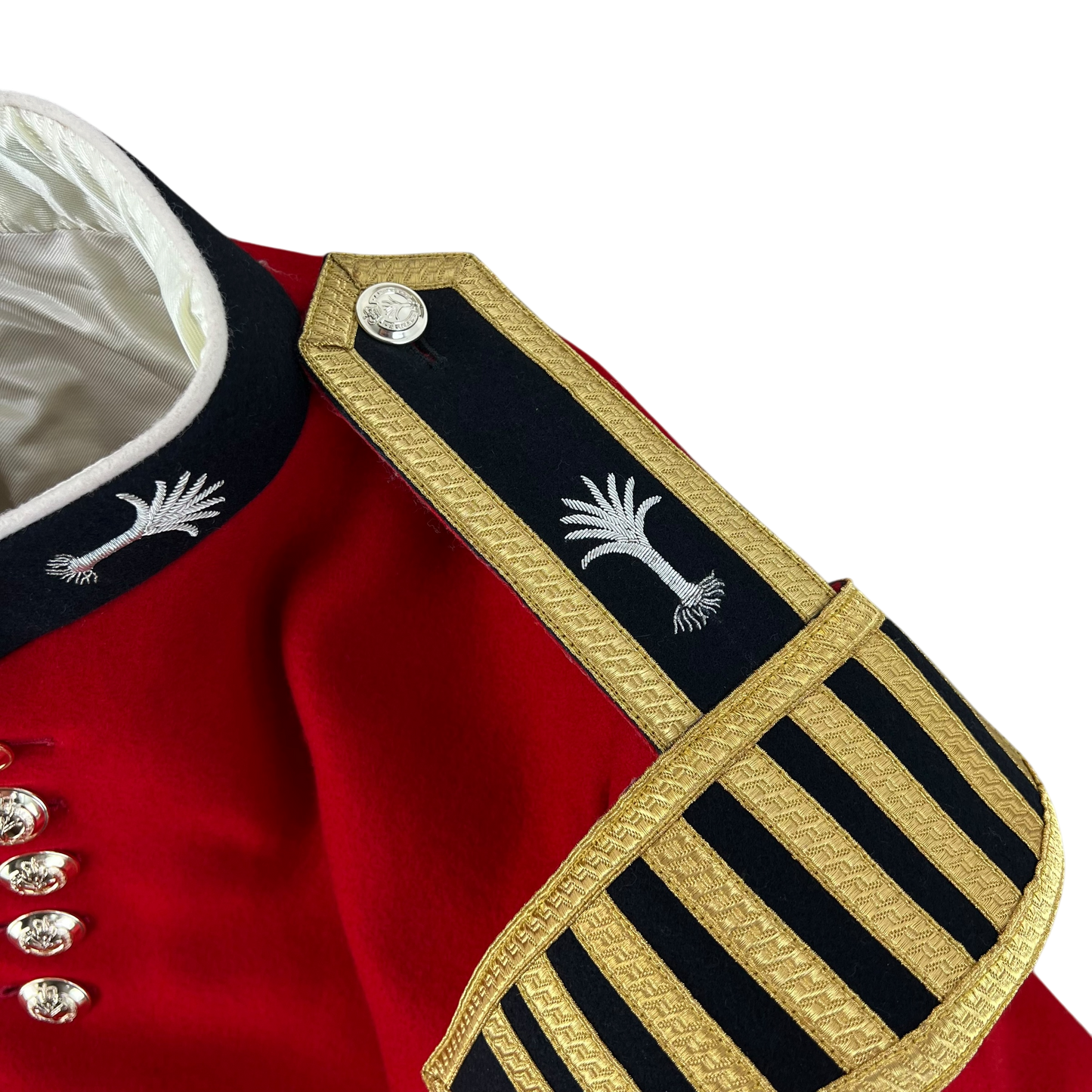 British Army RHQ SGTS Bandsman's Tunic Jacket w/ Wings - Welsh Guards - X Large