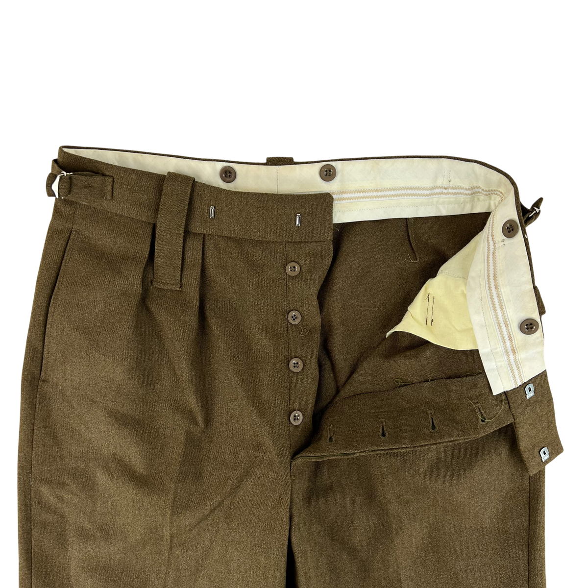 British Army Brown Officer's No. 2 Dress Trousers - W34 L32