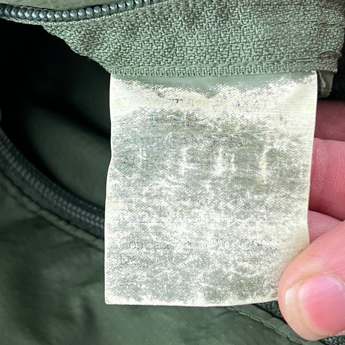 British Army Reversible Thermal Olive Green / Tan Quilted Jacket - Large