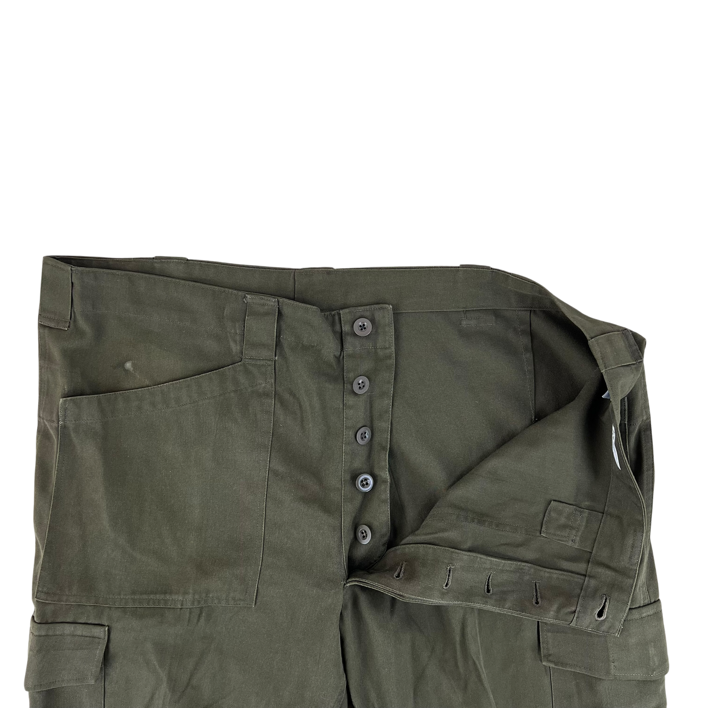 Austrian Army Olive Green Fatigue Trousers - W43 L29