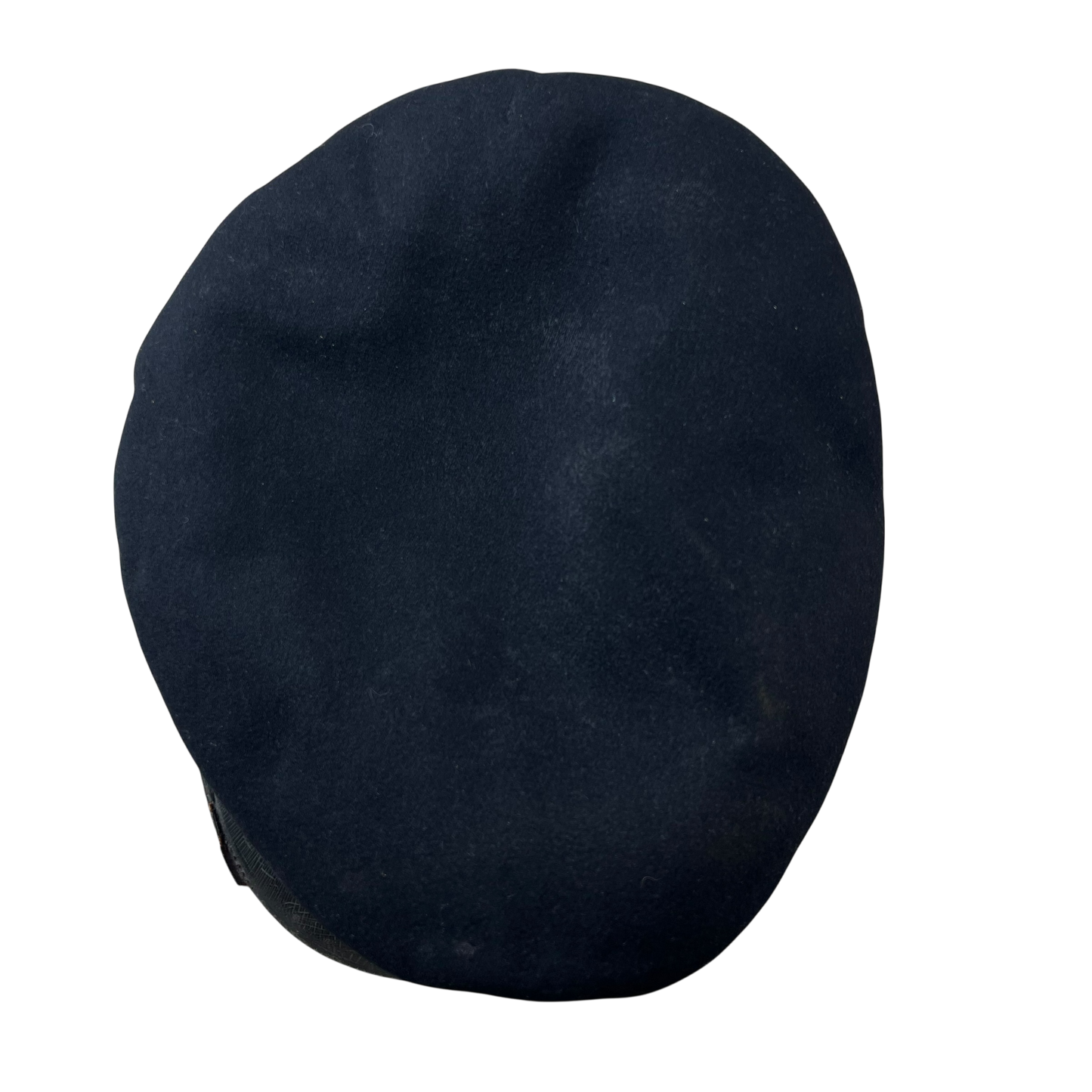 British Royal Navy 1940's Black Dress Cap - Medium