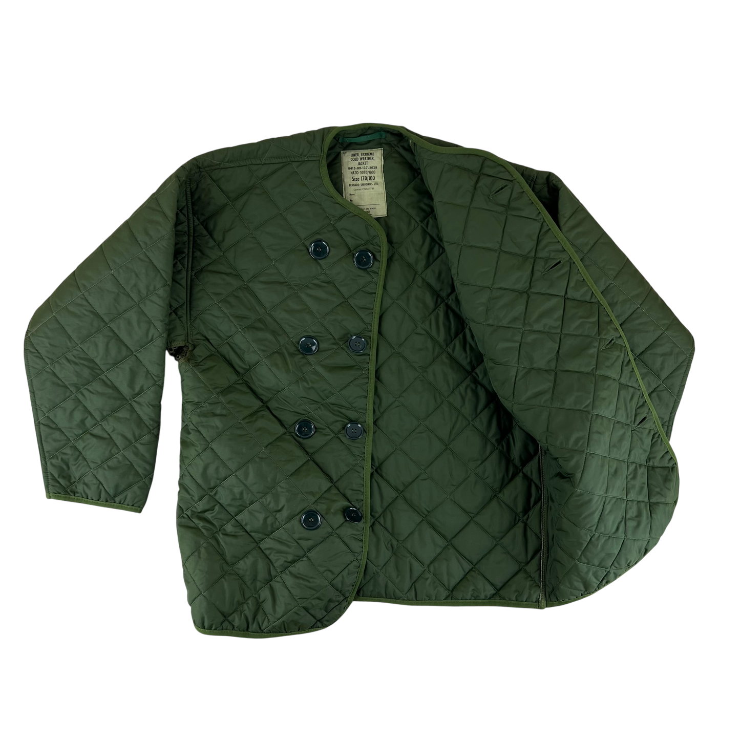 British Army Extreme Cold Weather Smock Jacket Liner - Medium 170/100