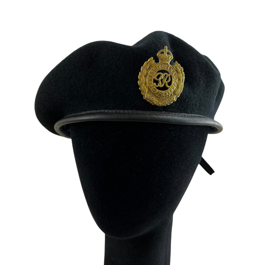 British Army Beret w Badge - Royal Engineers - Large 60cm