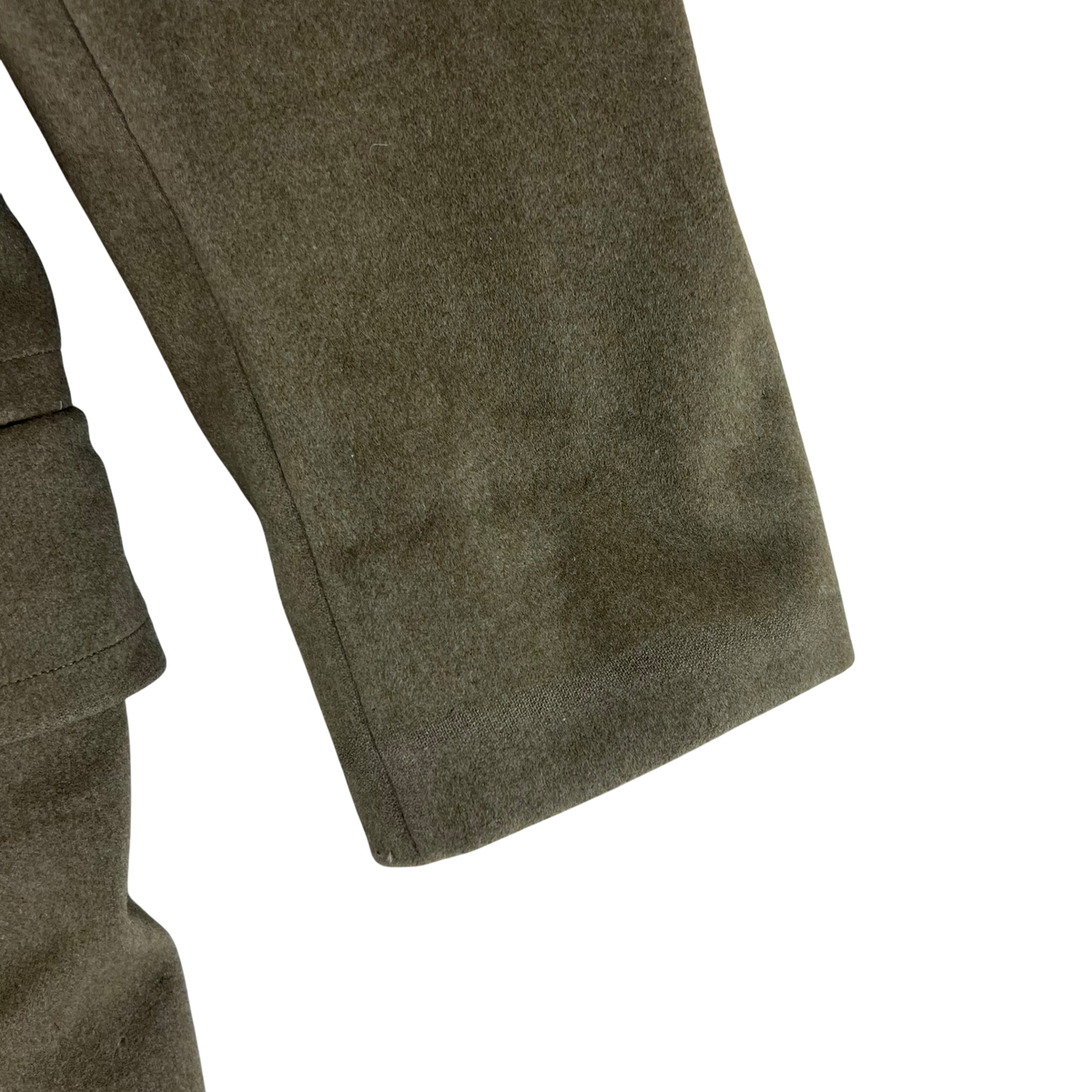 Italian Army 70s Khaki Greatcoat - Medium