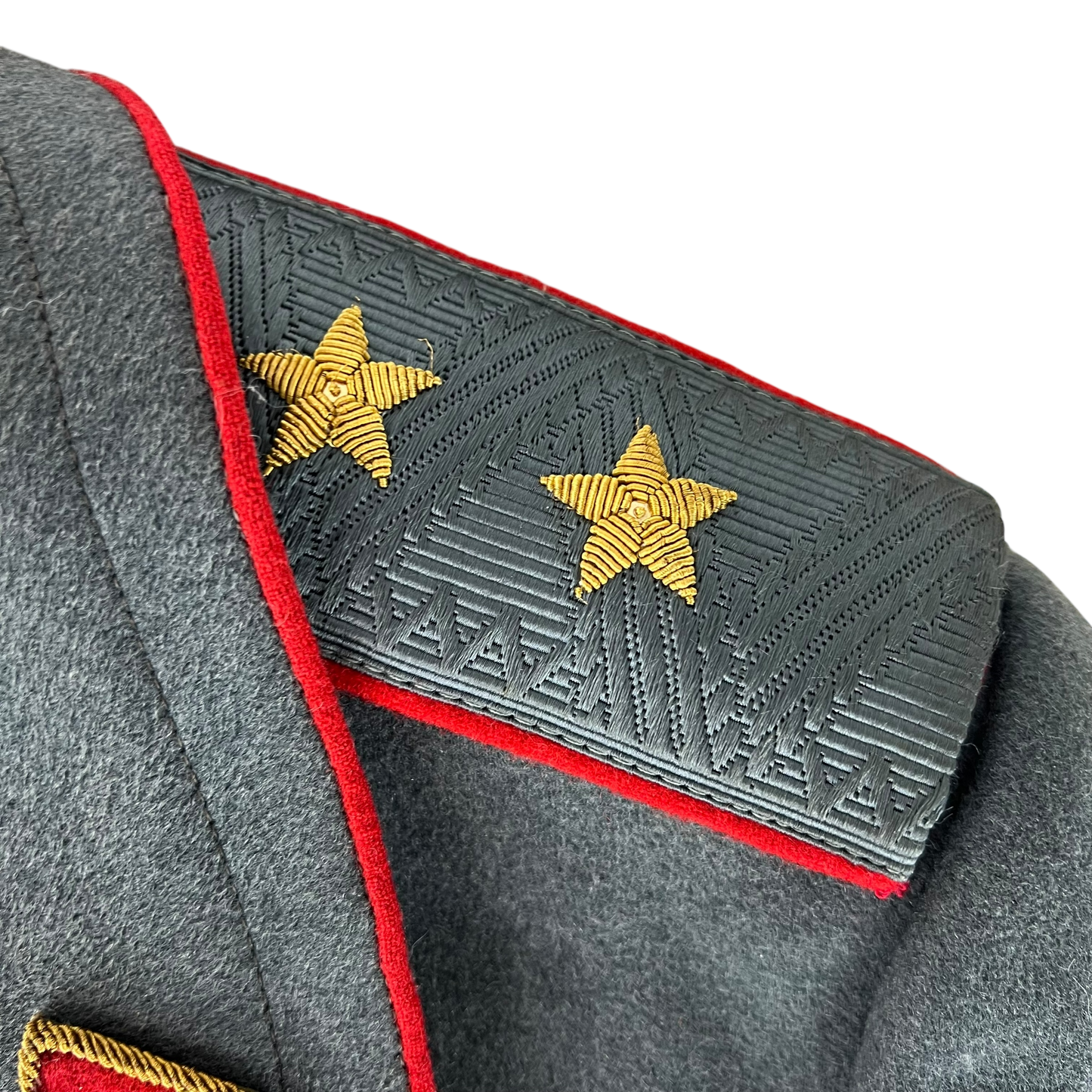 Soviet Russian Army Grey Wool General's Greatcoat - Large