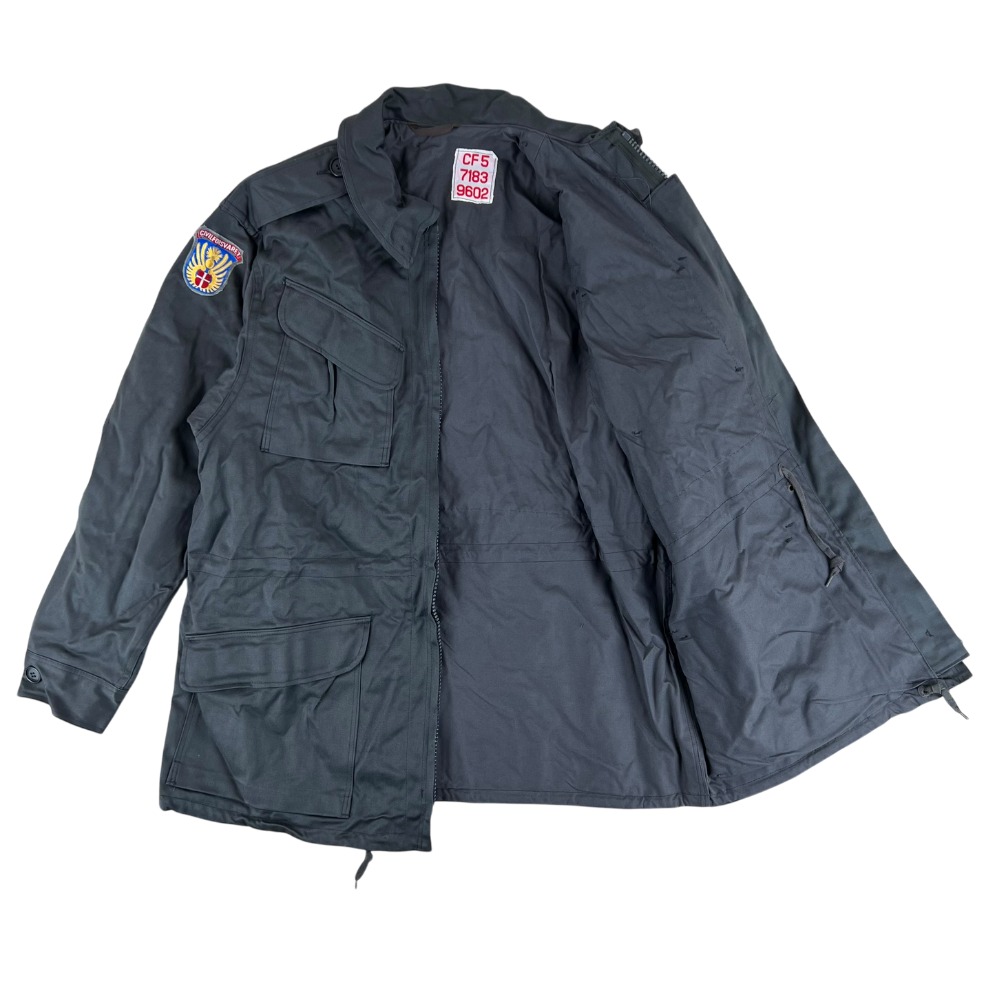 Danish Civil Defence M71 Parka - Large