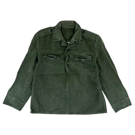 Bulgarian People's Army Olive Green Cossack Shirt - Medium