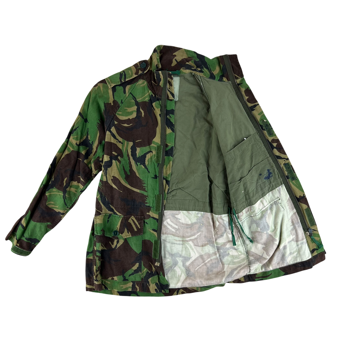 British Army 80s Cadet Forces DPM Camouflage Windproof Smock - Medium 170/92