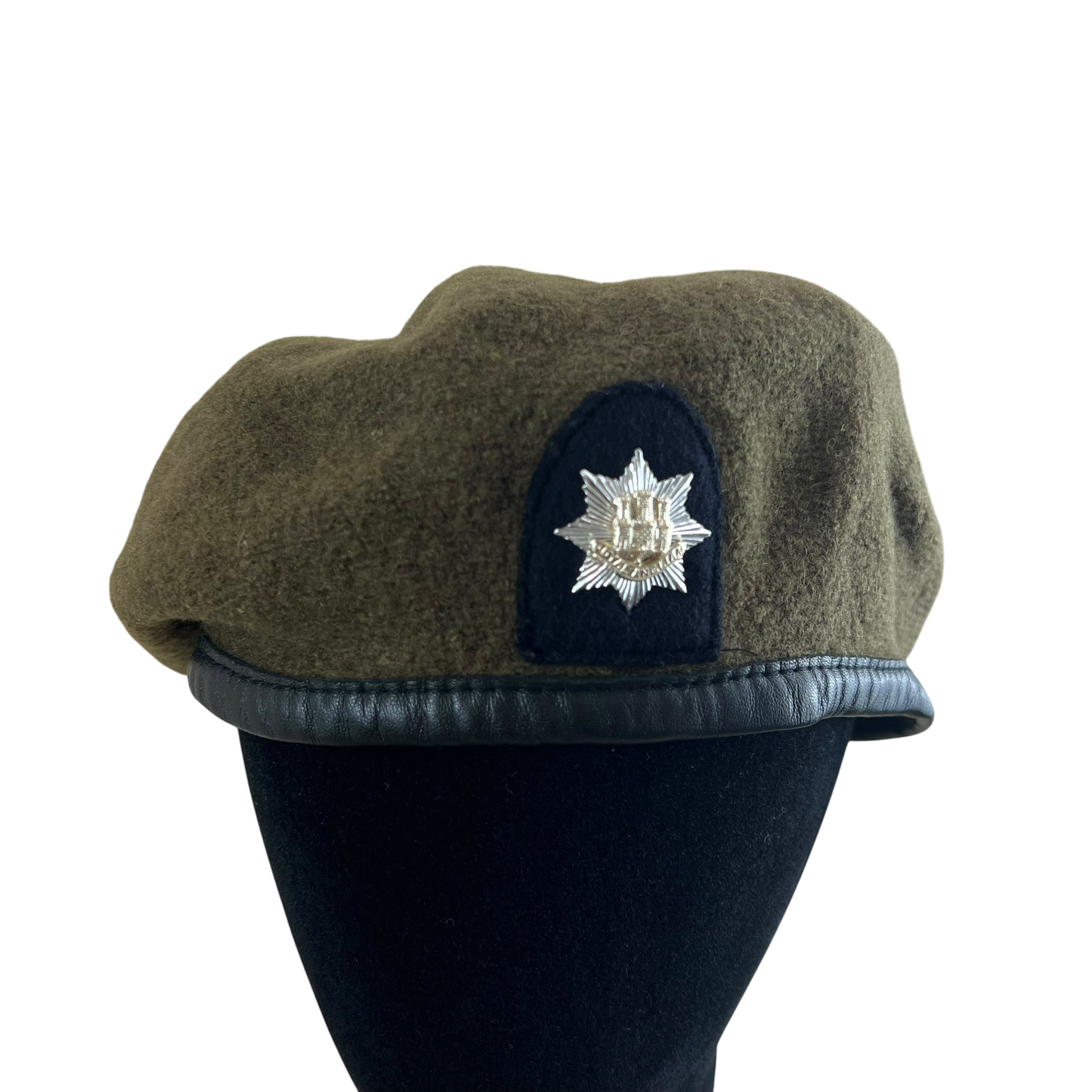 British Army Royal Anglian Beret w/ Badge -