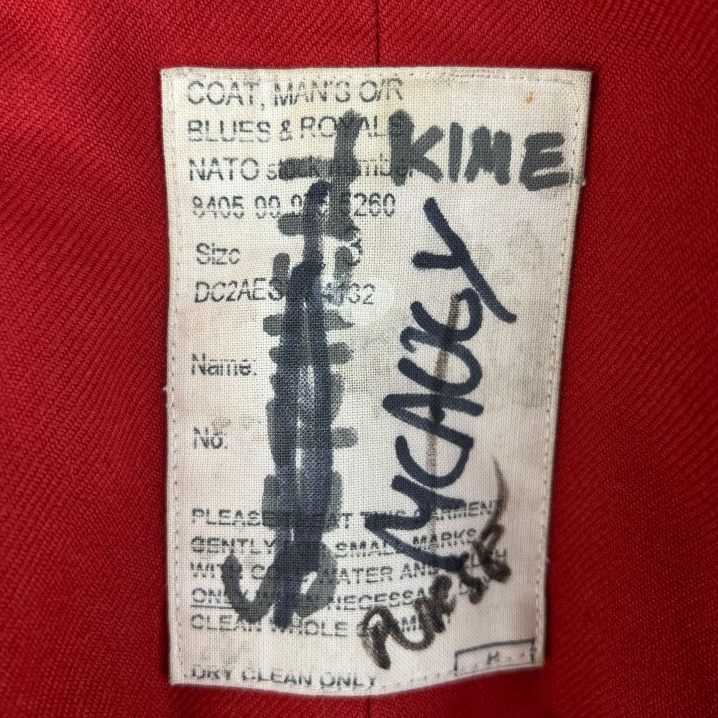 British Army Household Cavalry / Horse Guards Blues & Royals Cloak - Large / X Large