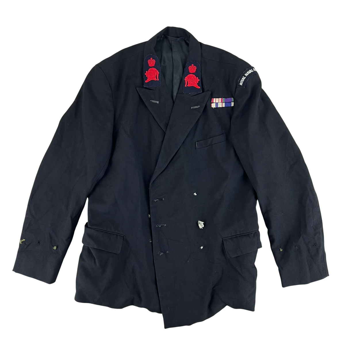 British Royal Navy Black Dress Blazer - Medium