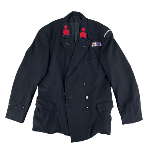 British Royal Navy Black Dress Blazer - Medium