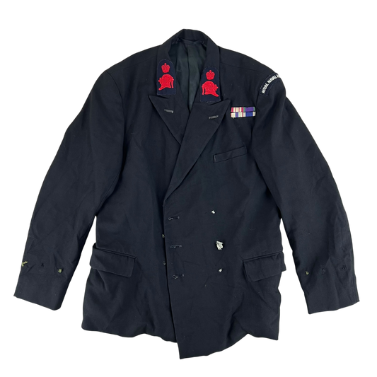 British Royal Navy Black Dress Blazer - Medium
