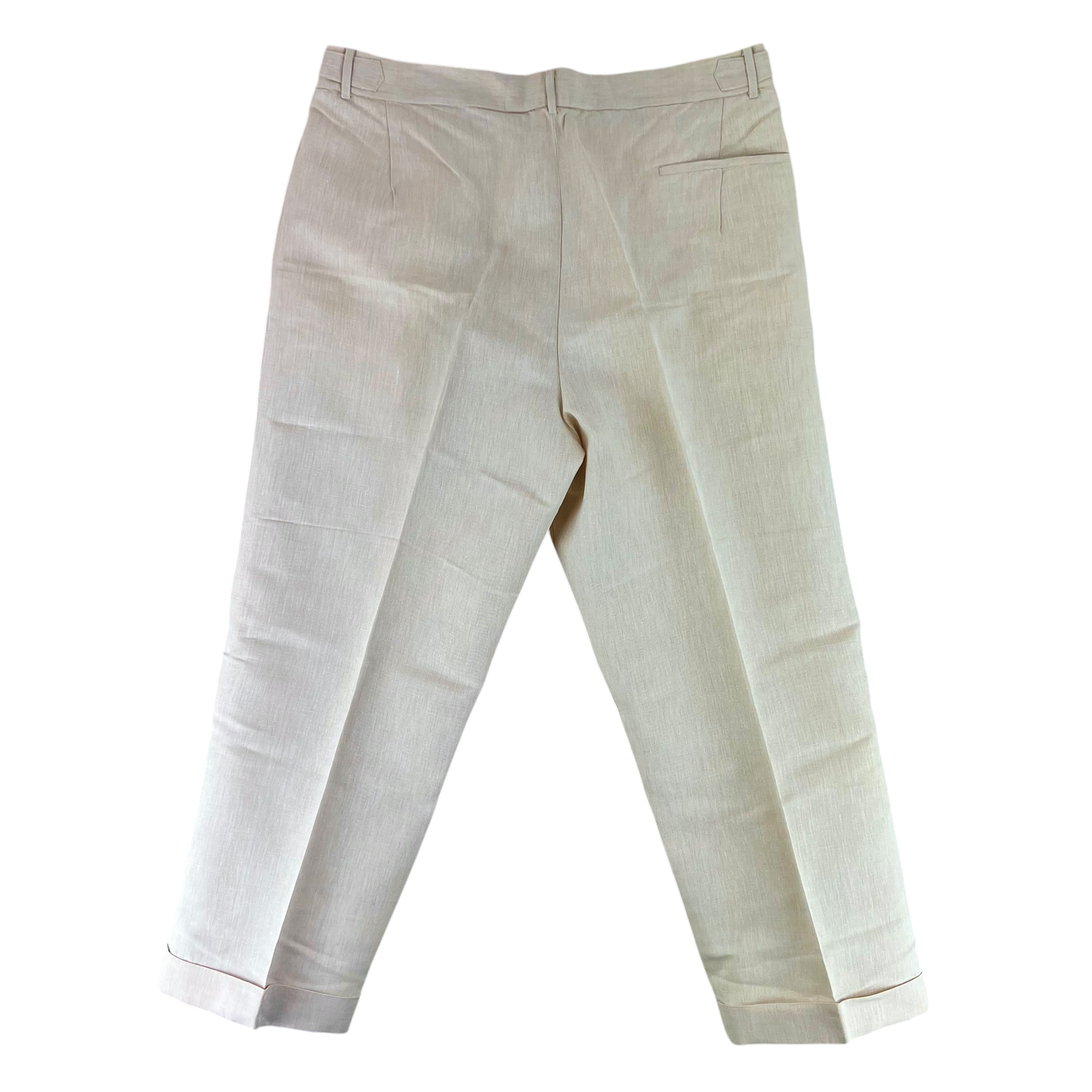 British Merchant Navy 50s Tropical Cream Trousers - W40 L28.5