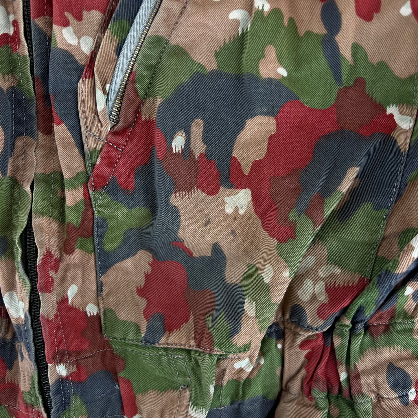 Swiss Army TAZ57 Alpenflage Camouflage Tanker Coveralls - Large