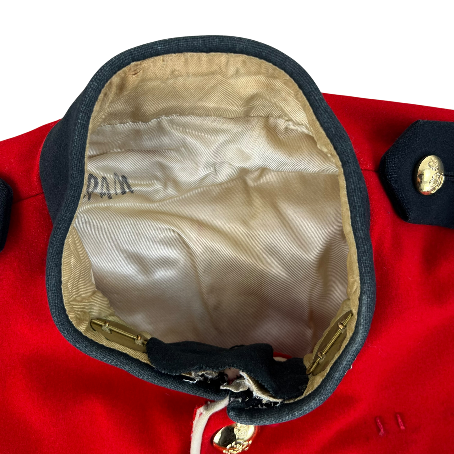 British Army Red Tunic Jacket - Queen's Division Normandy Band - Medium