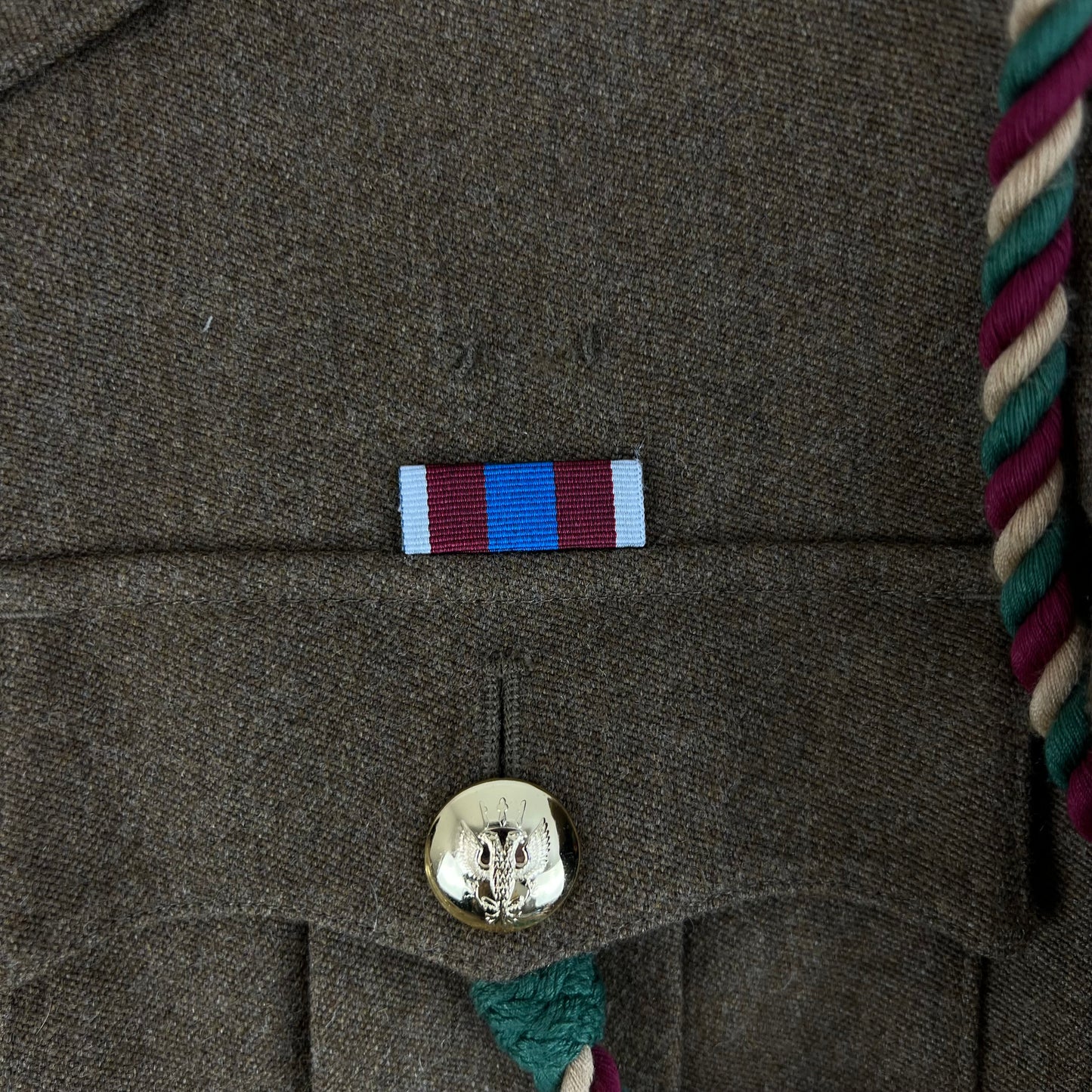 British Army No. 2 FAD Dress Jacket - Mercian Regiment - Small 182/88