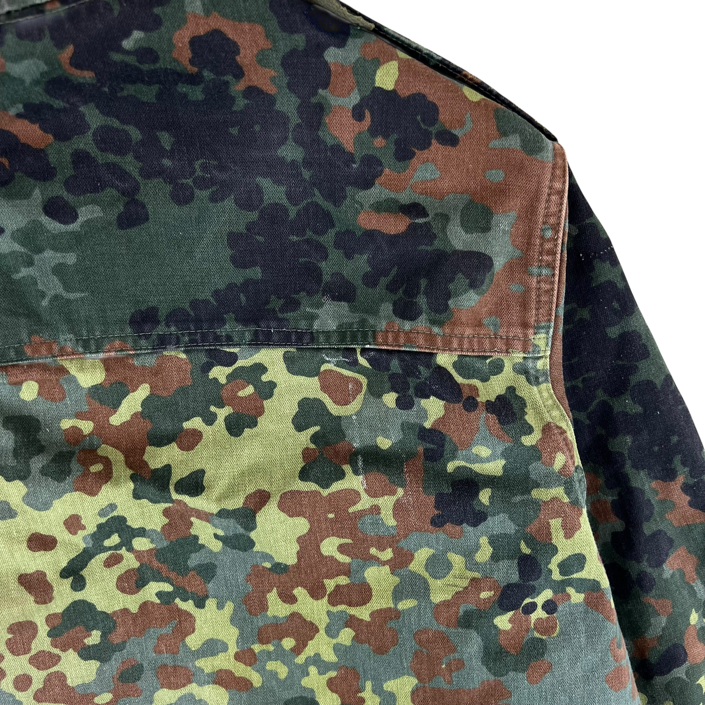 German Army Flecktarn Camouflage Combat Parka - Medium GrNr7