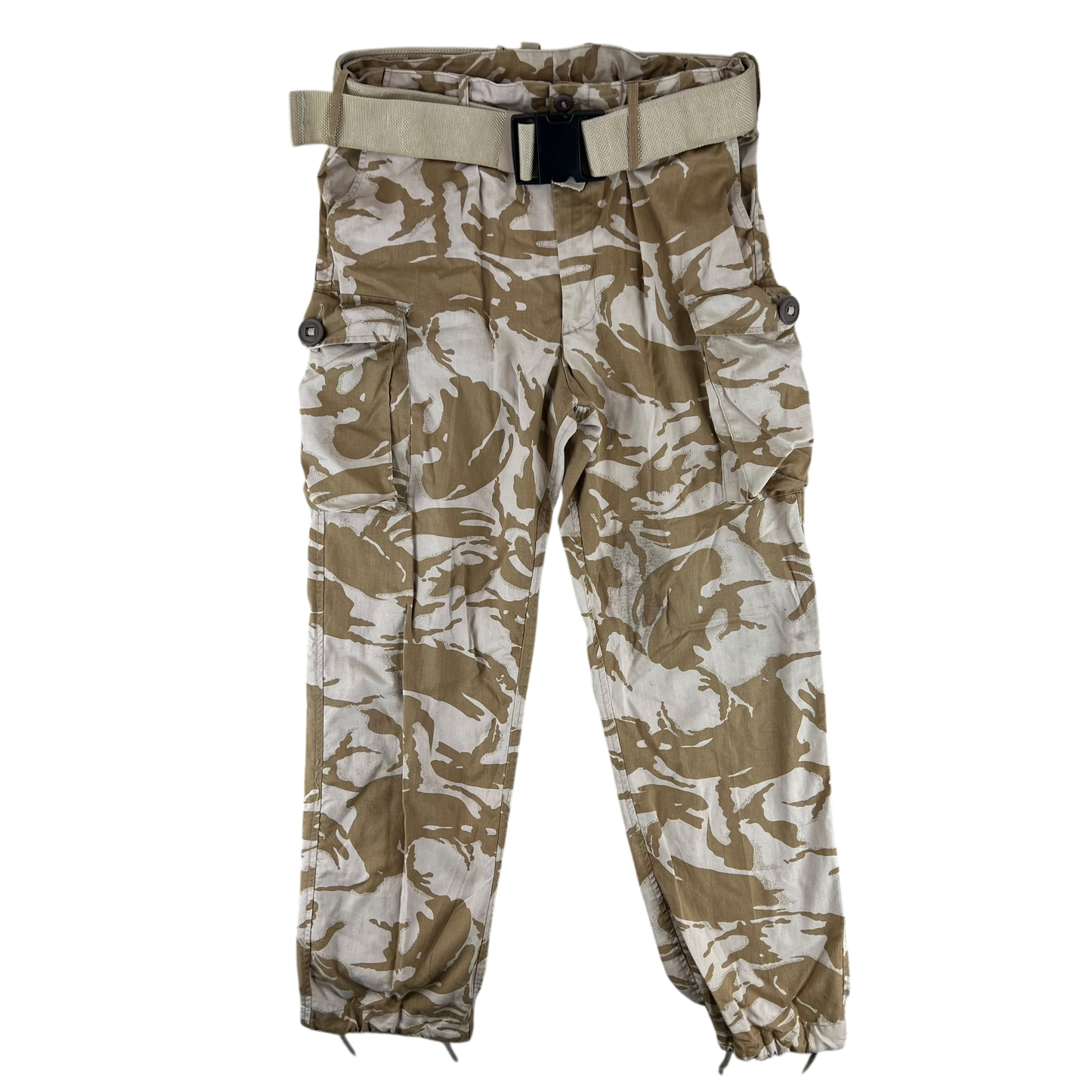 British Army Desert DPM Camouflage S95 Combat Trousers w/ Belt - W35 L32