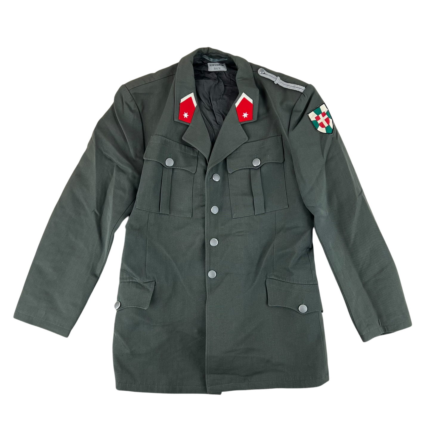 Austrian Army Grey Dress Jacket - Large 104/IV