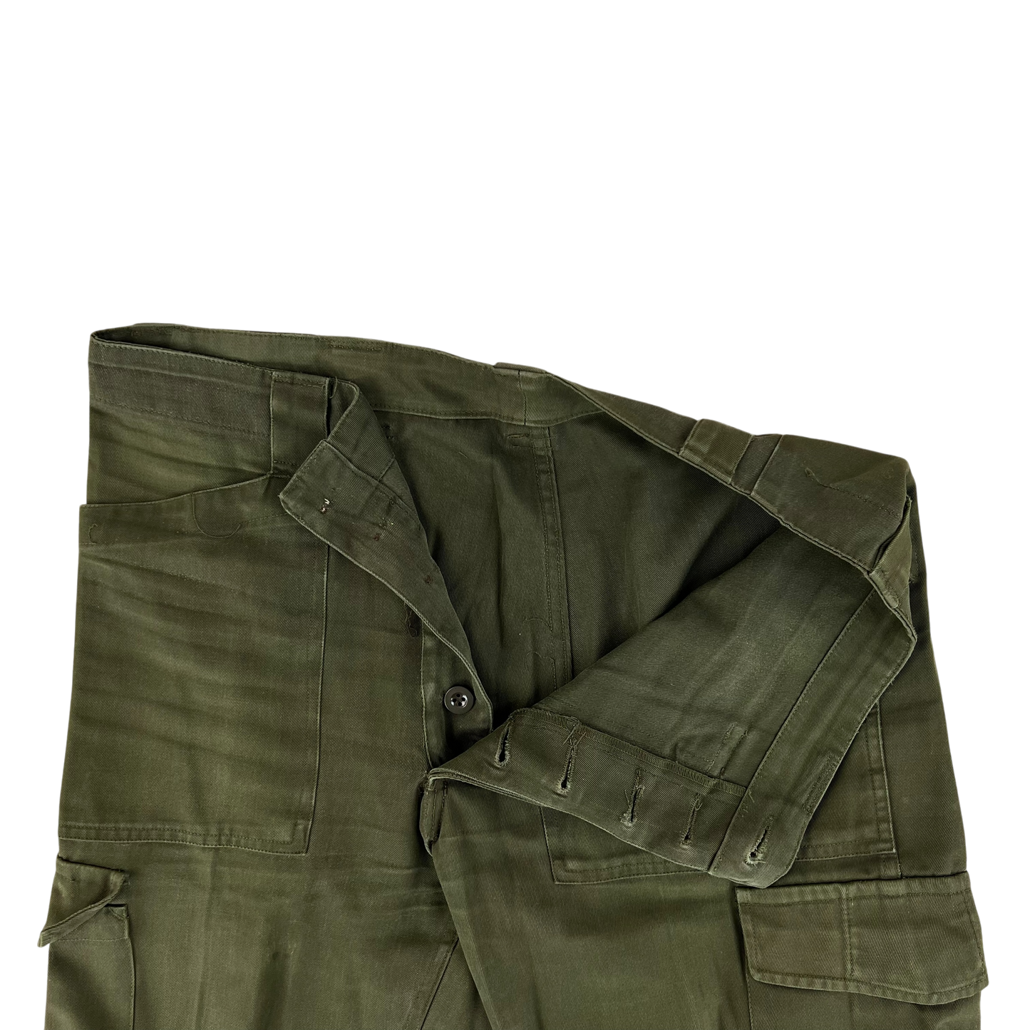 Austrian Army Olive Green Fatigue Trousers - W36 L30