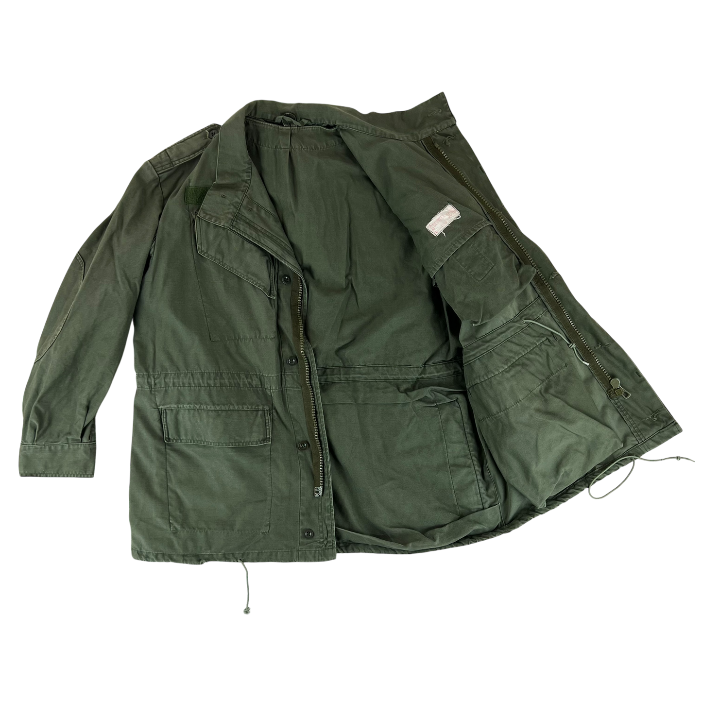 Belgian Army M64 Olive Green Field Jacket - X Large