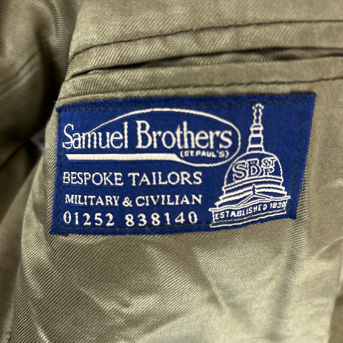 British Army No. 2 Dress Olive Green Jacket - RLC - Medium