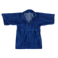 French Army Navy 70s Vintage Denim Pullover Top - Small