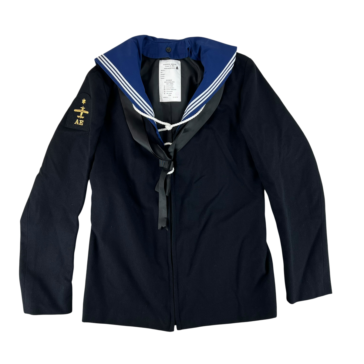 British Royal Navy Class II Jumper Sailor's Top - Large 116L