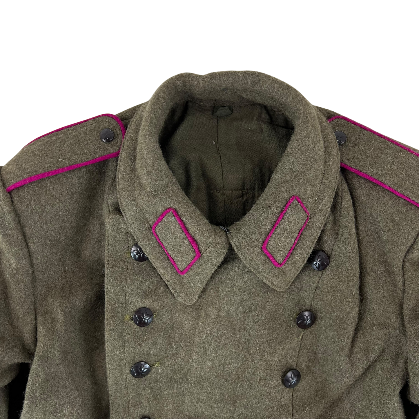 Bulgarian People's Army Khaki Wool Greatcoat - Medium
