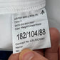 British Royal Navy Class II White Jumper Sailor's Top - Large